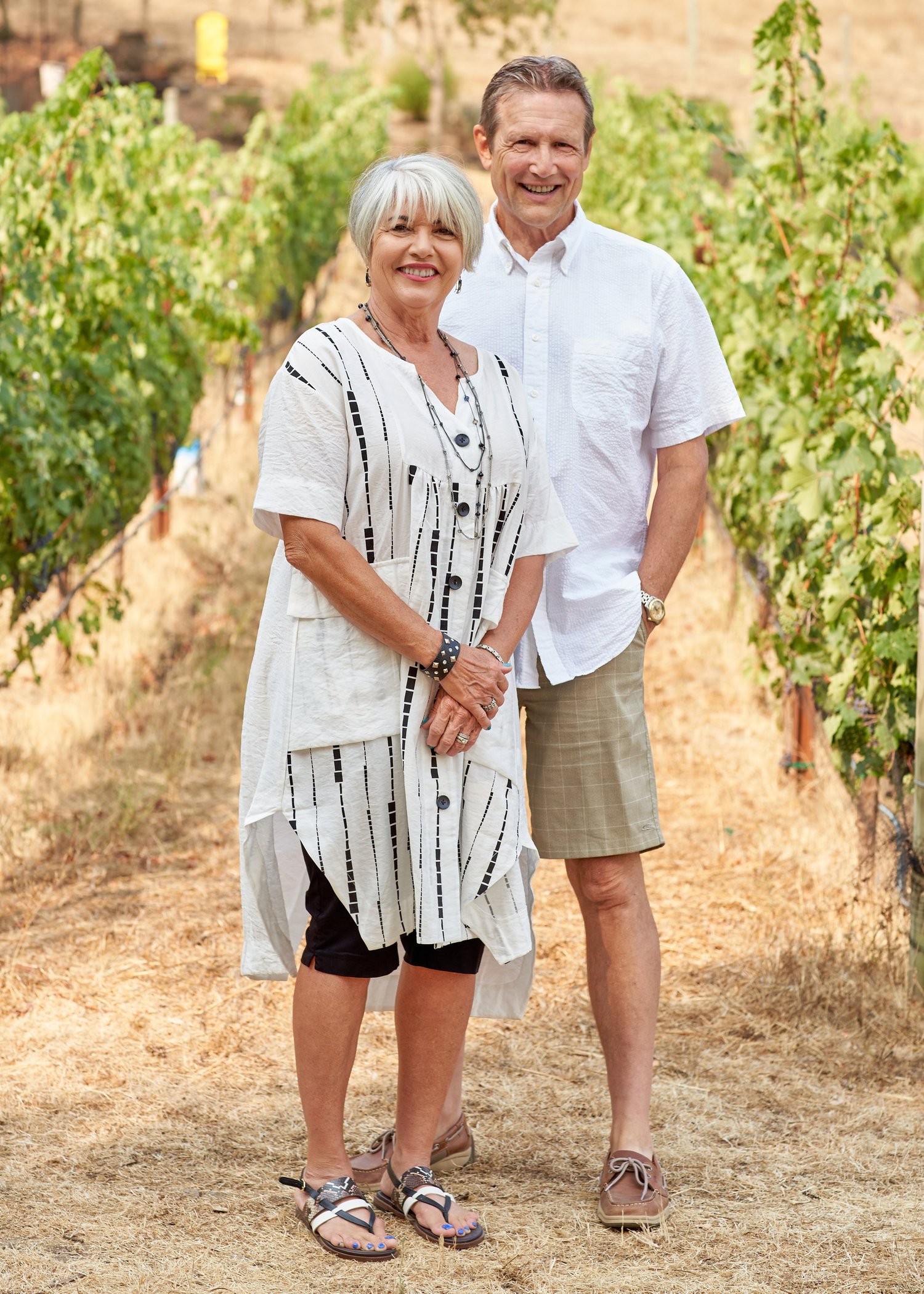 Bruce Barge at Red Tractor Vineyard in Napa, California